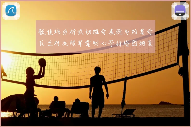张佳玮分析武切维奇表现与约基奇瓦兰对决绿军需耐心等待塔图姆复出