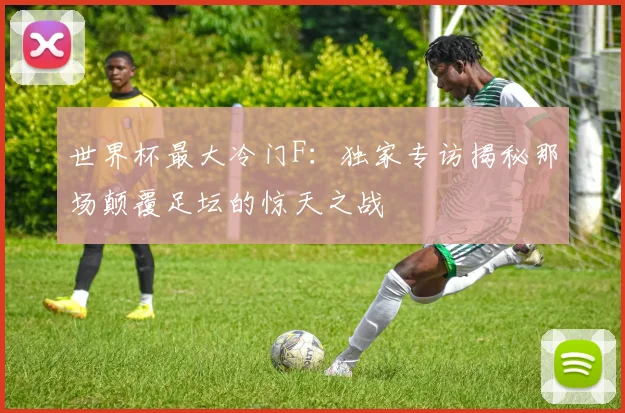 世界杯最大冷门F:独家专访揭秘那场颠覆足坛的惊天之战